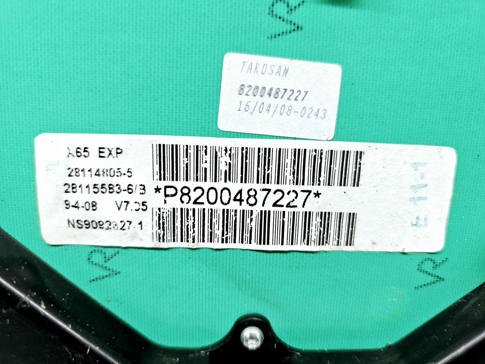 Ceas bord Renault Symbol / Thalia [Fabr 1998-2007] P8200487227 - imagine 6