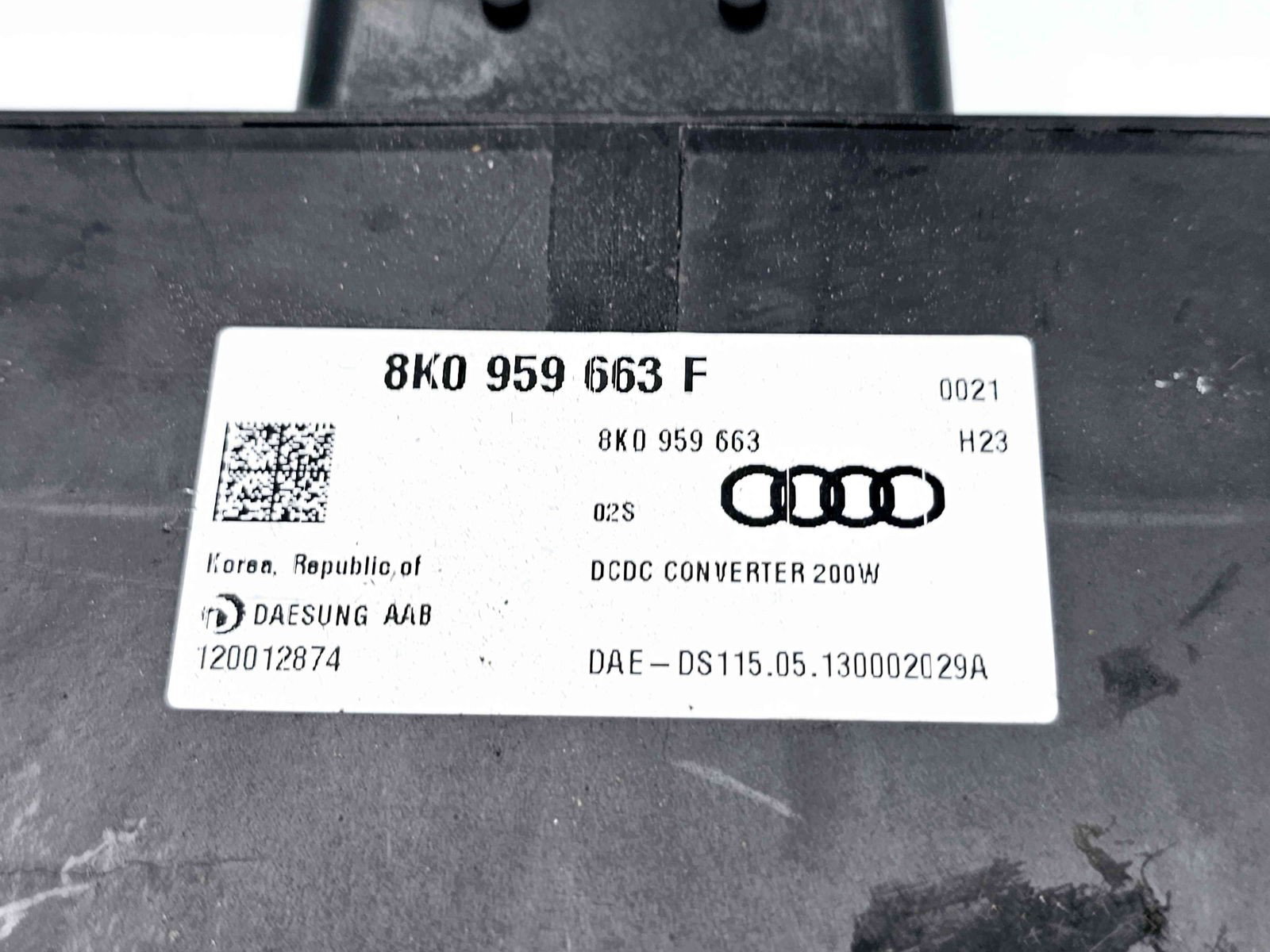 Modul stabilizator tensiune AUDI A7 (4GA) [Fabr 2011-2017] 8K0959663F - imagine 3