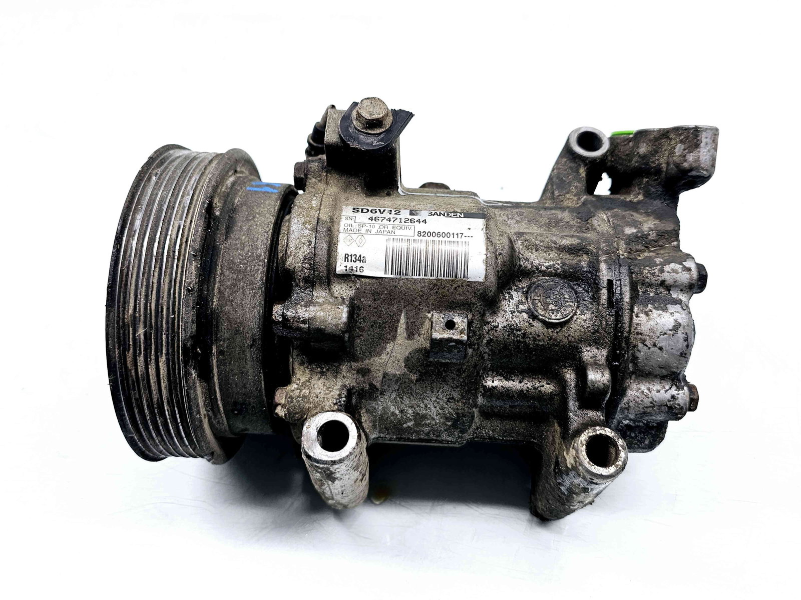 Compresor clima Renault Symbol / Thalia [Fabr 1998-2007] 8200600117 1.5 DCI K9K714 50KW / 68CP 1.5 DCI K9K714 50KW / 68CP - imagine 1