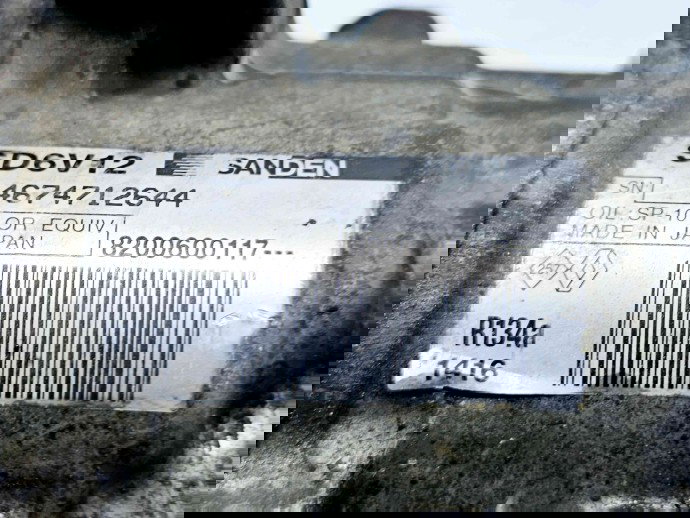 Compresor clima Renault Symbol / Thalia [Fabr 1998-2007] 8200600117 1.5 DCI K9K714 50KW / 68CP 1.5 DCI K9K714 50KW / 68CP