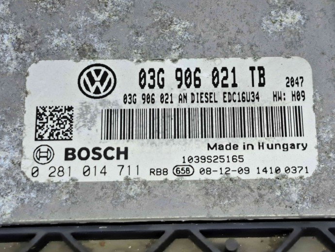 Calculator motor ECU Skoda Octavia 2 Combi (1Z5) [Fabr 2004-2013] 03G906021TB  