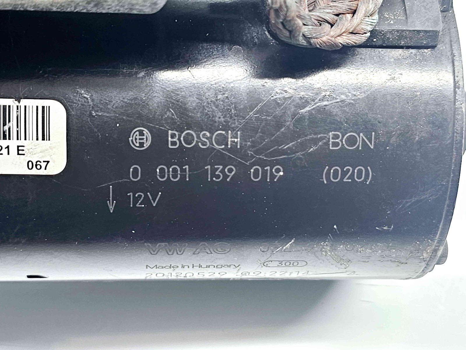 Electromotor 10 dinti AUDI Q3 (8UB) [Fabr 2011-2018] 03L911021E n 0001139019 2.0 TDI CGLB125KW / 170CP - imagine 2