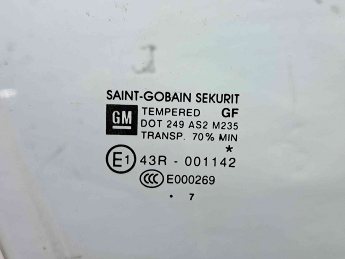Geam usa dreapta fata Opel Corsa D [Fabr 2006-2013] OEM