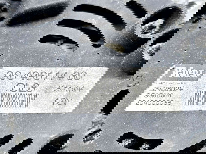 Alternator Peugeot 307 [Fabr 1993-2003] 9649611480 2.0 B RFN 100KW / 136CP