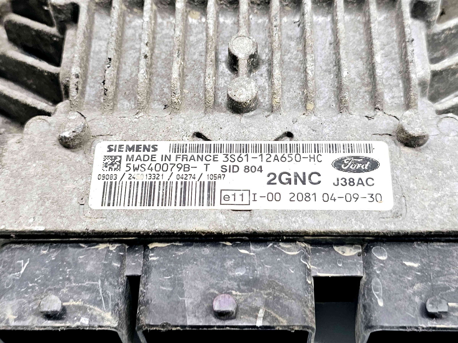 Calculator motor ECU Ford Fusion (JU) [Fabr 2002-2012] 3S61-12A650-HC 1.4 TDCI F6JB 50 1.4 TDCI F6JB 50 - imagine 2