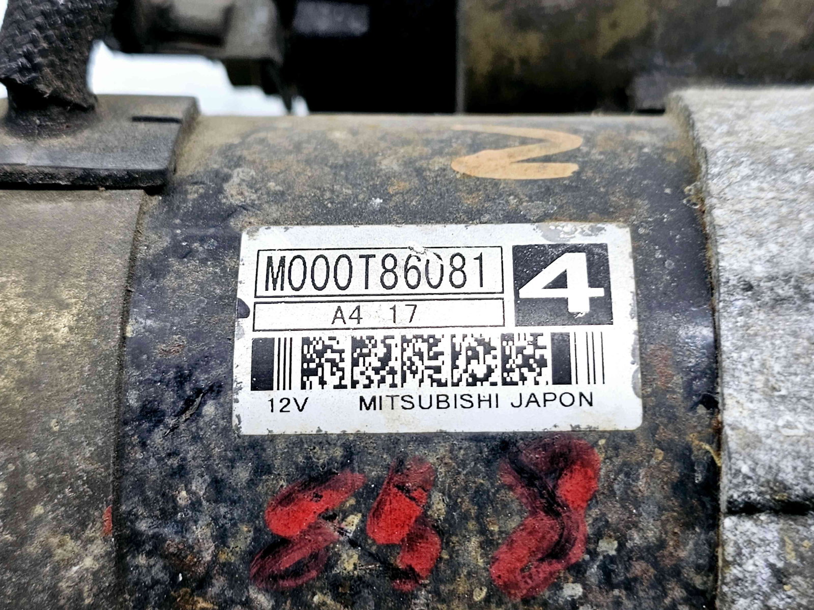 Electromotor 13 dinti Peugeot 307 [Fabr 1993-2003] M000T86081 2.0 B RFN100KW / 136CP 2.0 B RFN100KW / 136CP - imagine 2