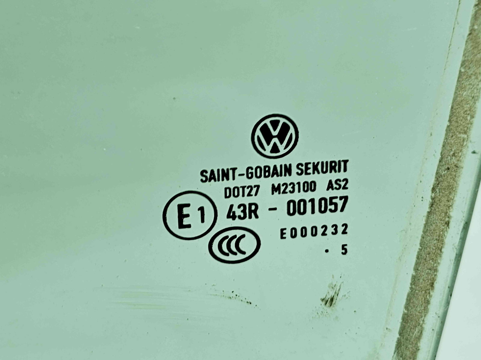 Geam usa stanga spate Volkswagen Golf 5 Plus (5M1) [Fabr 2005-2008] OEM - imagine 2