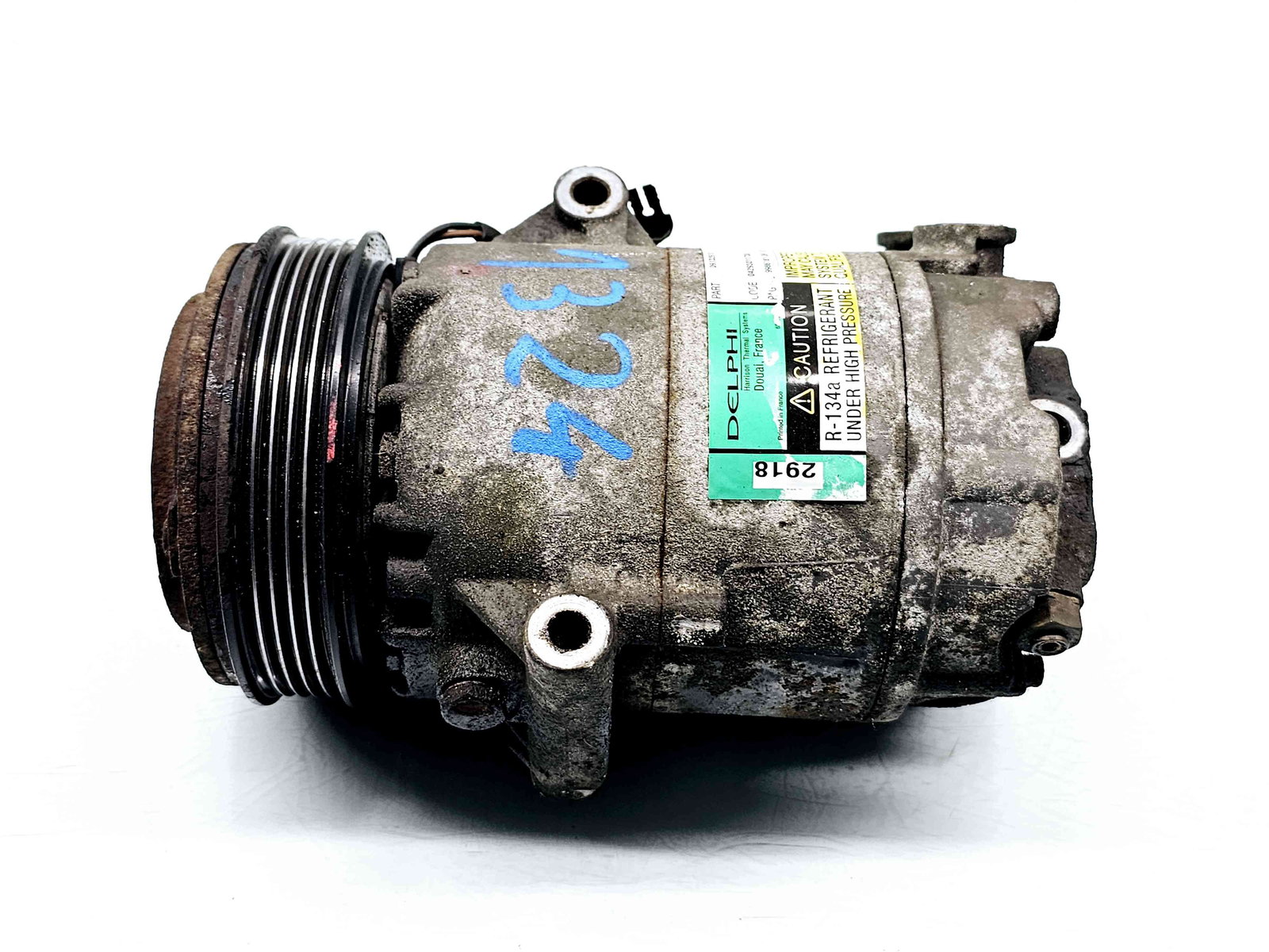 Compresor clima Opel Corsa C (F08, F68) [Fabr 2000-2005] 09132918 1.2 Benz Z12XE 55KW / 75CP 1.2 Benz Z12XE 55KW / 75CP 1.2 Benz Z12XE 55KW / 75CP - imagine 1