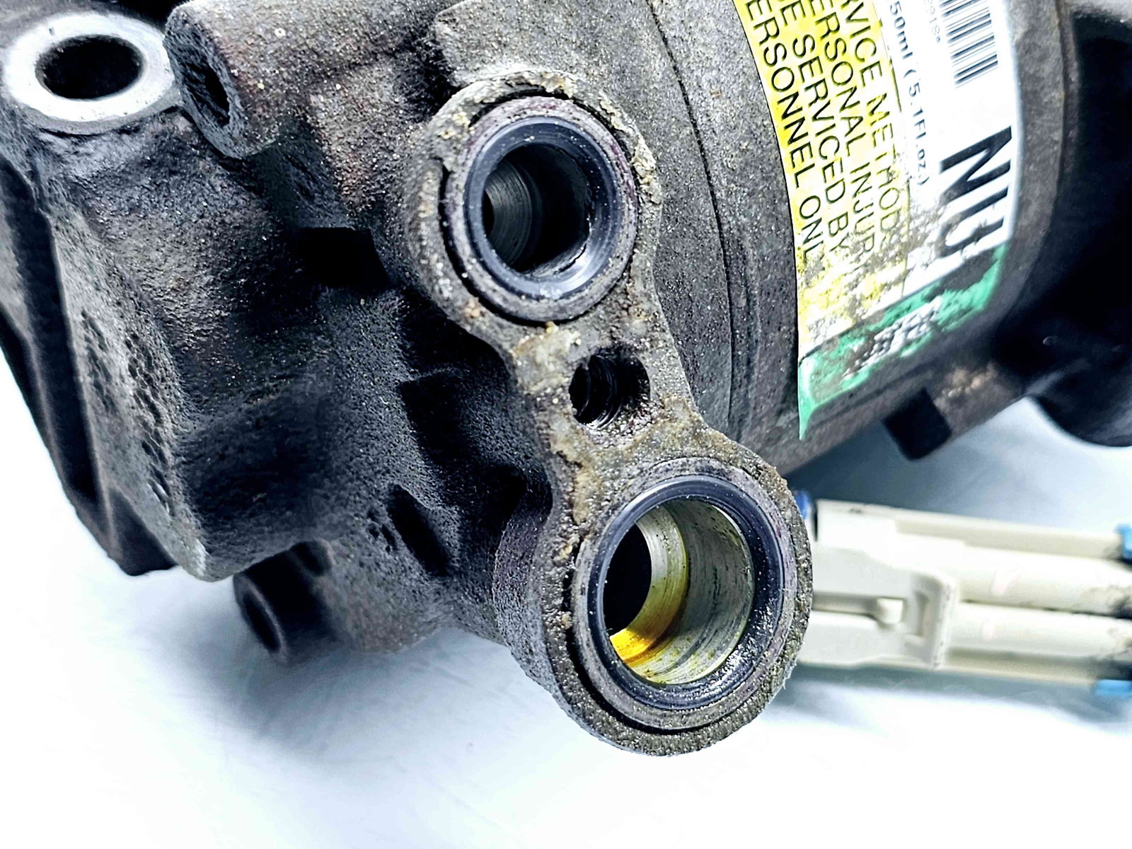 Compresor clima Opel Corsa C (F08, F68) [Fabr 2000-2005] 09132918 1.2 Benz Z12XE 55KW / 75CP 1.2 Benz Z12XE 55KW / 75CP 1.2 Benz Z12XE 55KW / 75CP - imagine 3