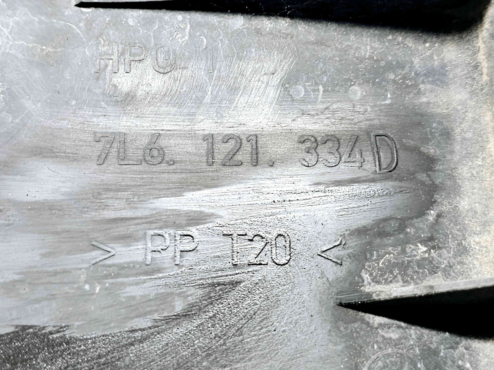 Deflector aer Volkswagen Touareg (7LA, 7L6) [Fabr 2003-2010] 7L6121334D - imagine 2