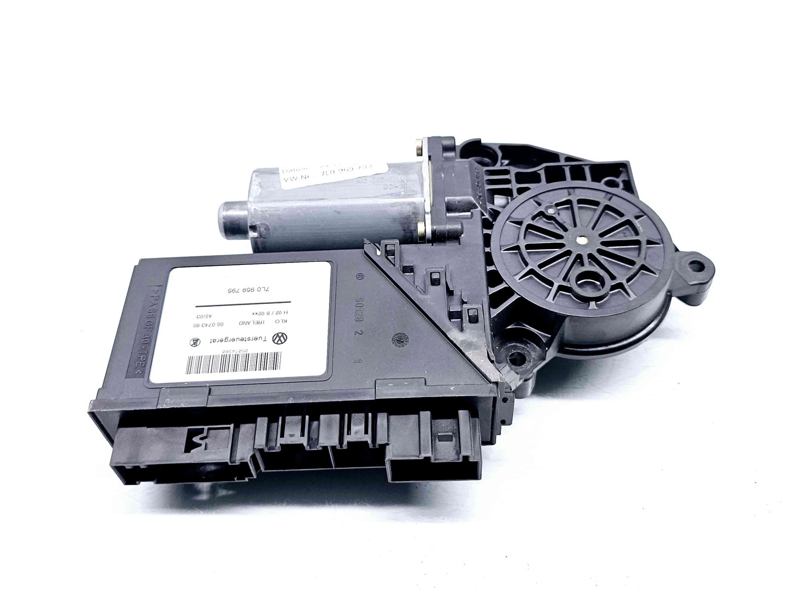 Motoras geam stanga spate Volkswagen Touareg (7LA, 7L6) [Fabr 2003-2010] 7L0959703 n 7L0959795 - imagine 2