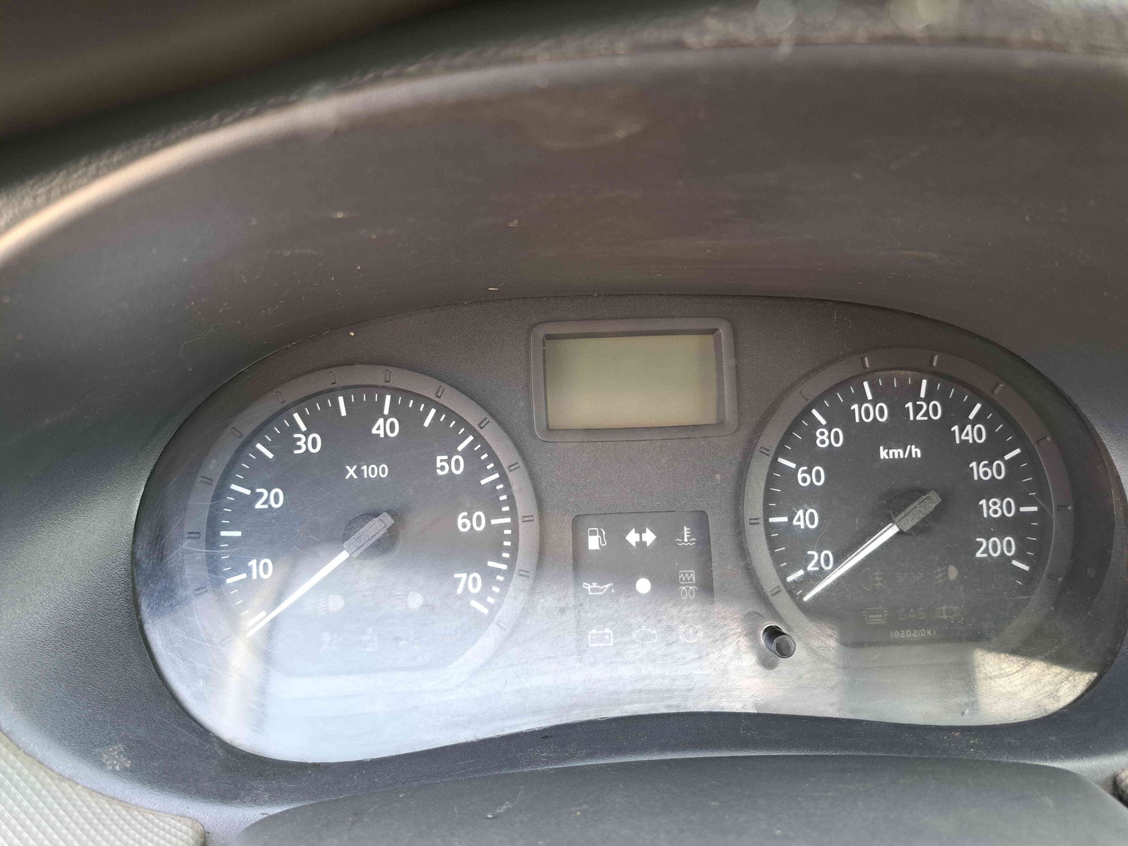 Ceas bord Dacia Sandero [Fabr 2008-2012] OEM - imagine 1