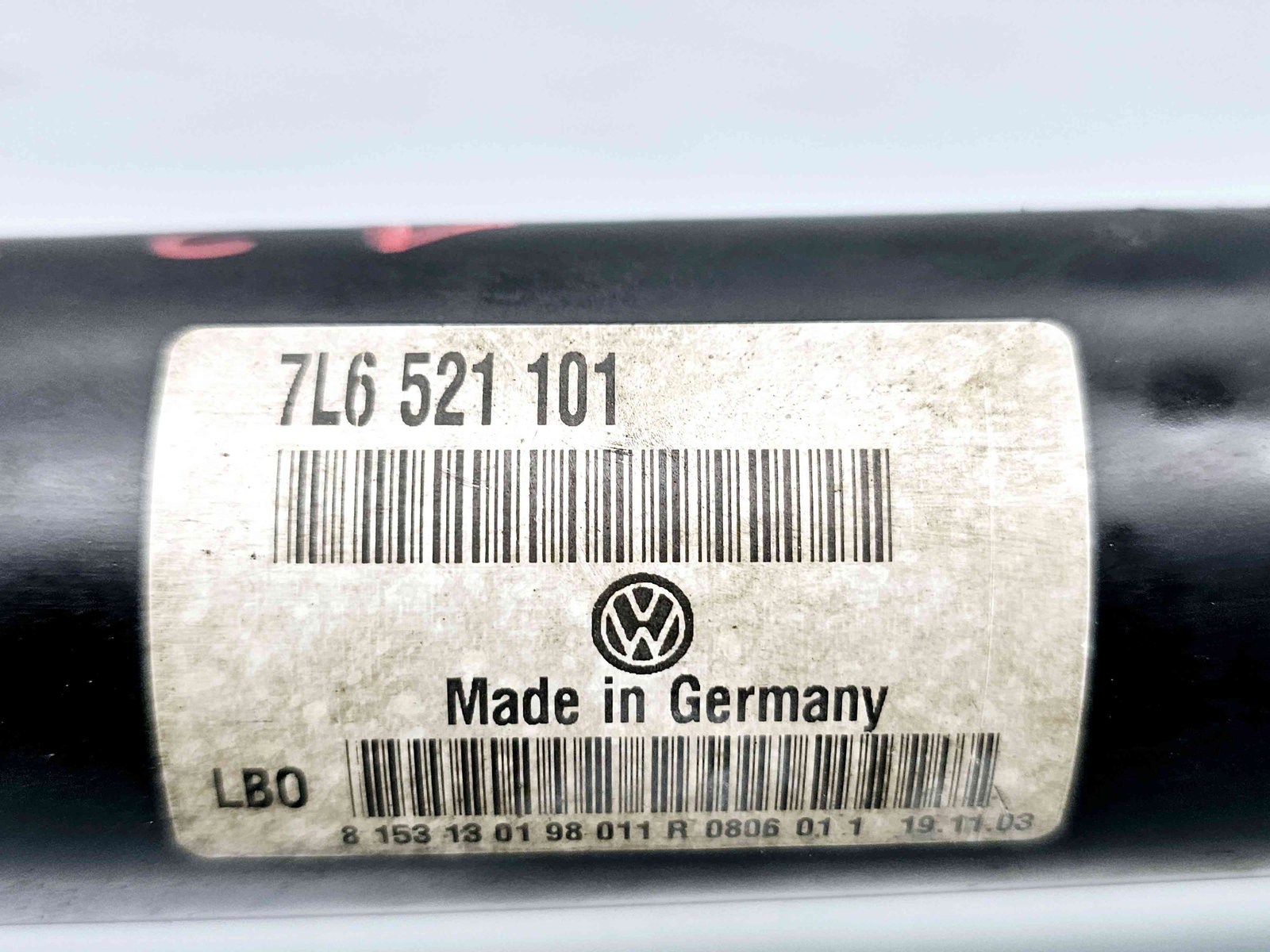 Cardan Volkswagen Touareg (7LA, 7L6) [Fabr 2003-2010] 7L6521101 2.5 TDI BAC 128KW / 174CP - imagine 4