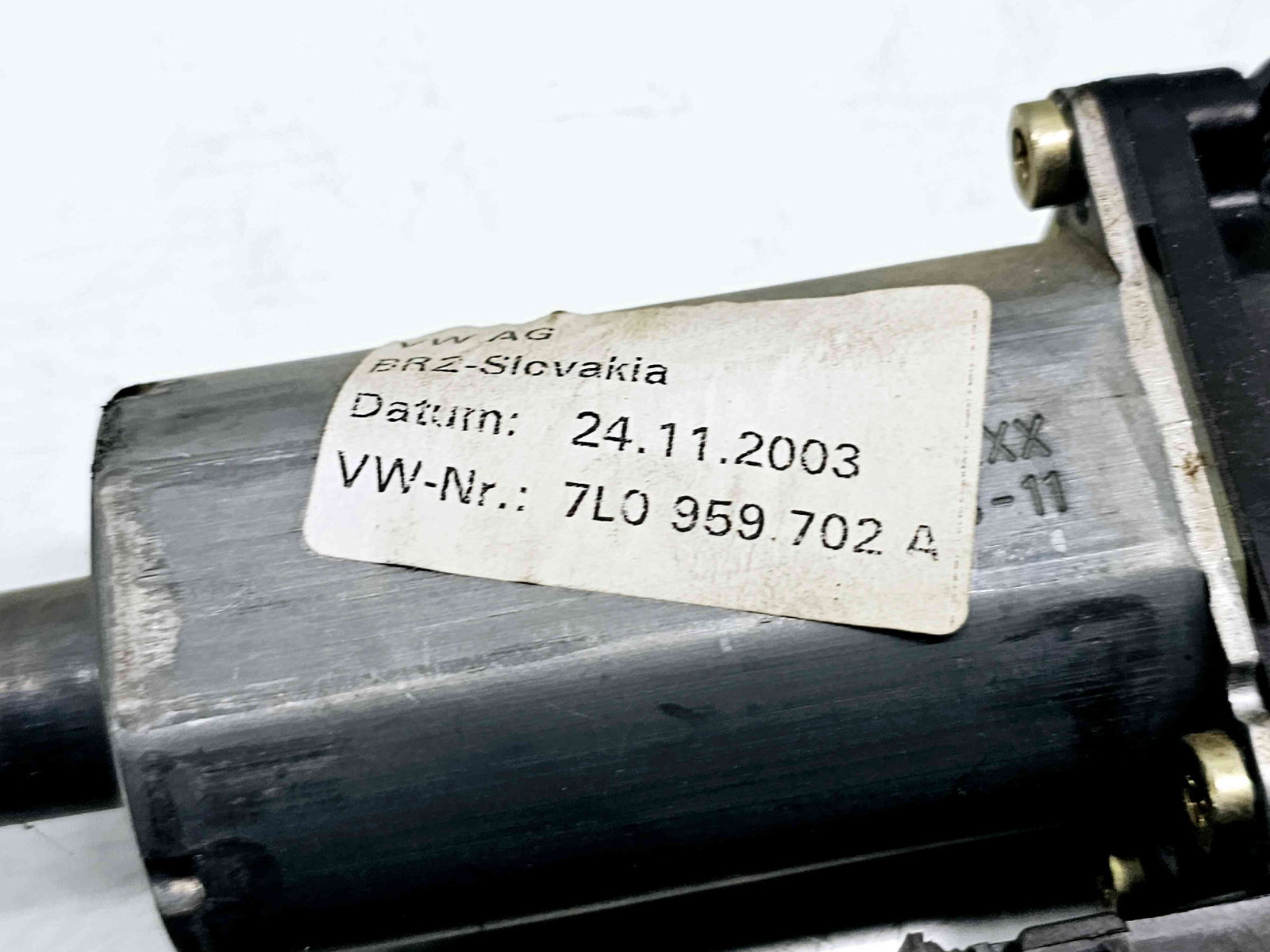 Motoras geam dreapta fata Volkswagen Touareg (7LA, 7L6) [Fabr 2003-2010] 7L0959702A n 3D1959792A - imagine 4