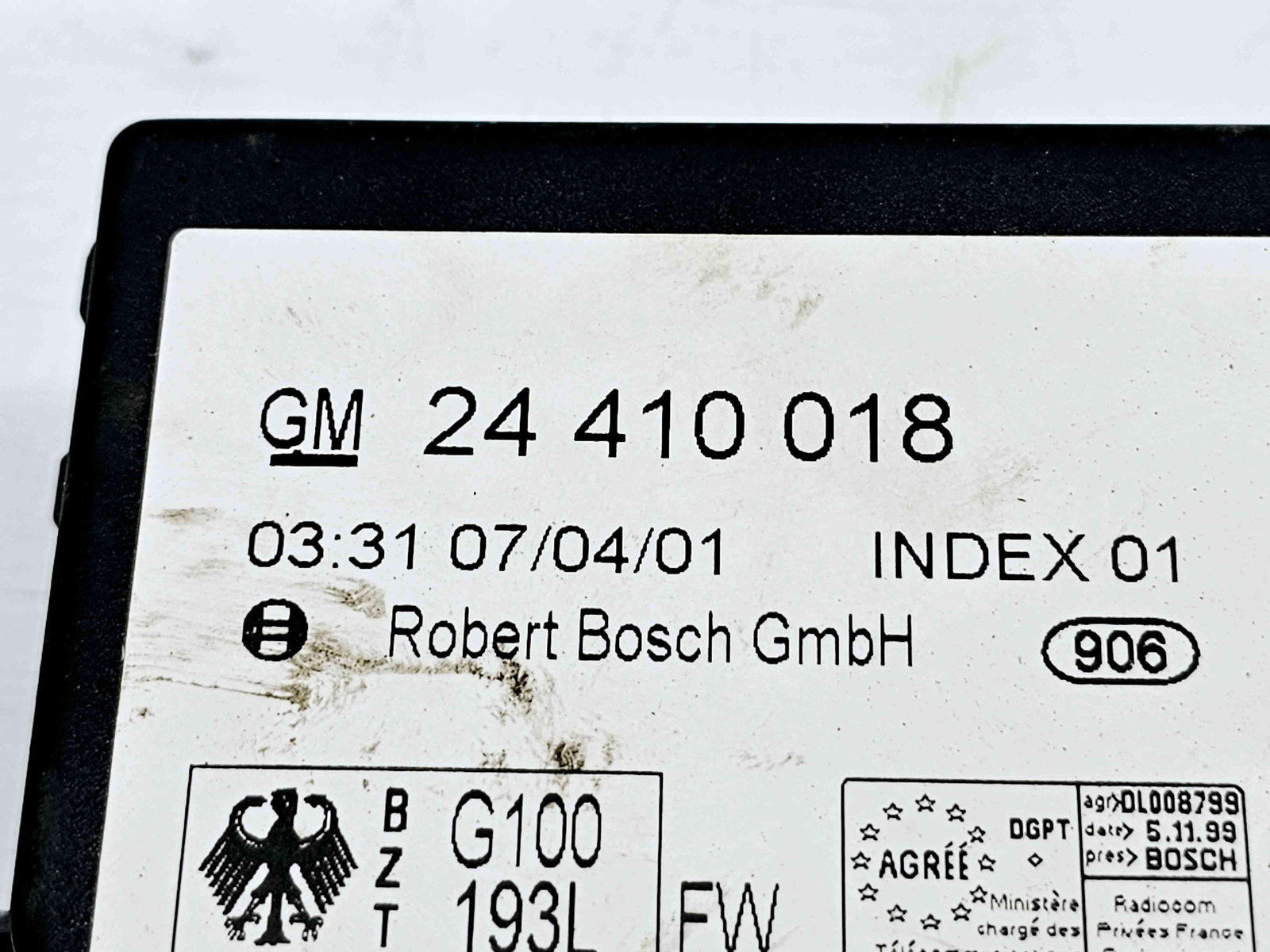 Modul confort Opel Astra G Combi (F35) [Fabr 1998-2004] 24410018 - imagine 2