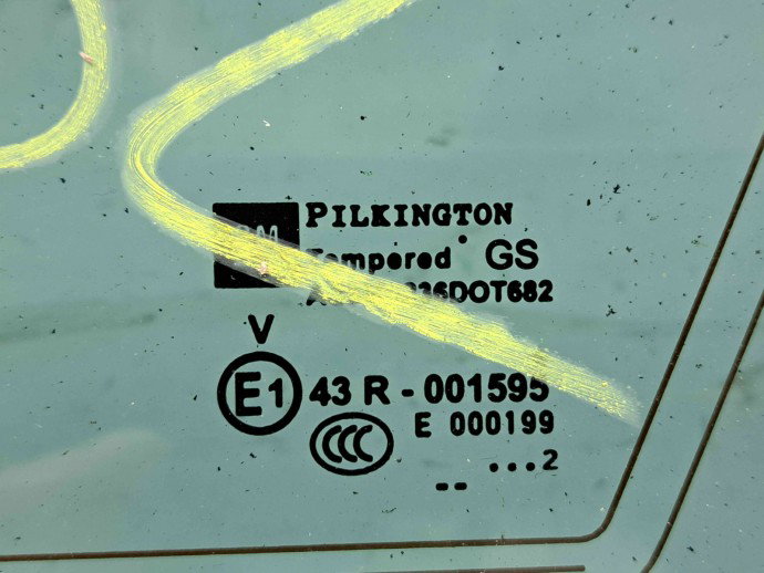 Geam caroserie fix dreapta Opel Astra J [Fabr 2009-2015] OEM