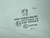 Geam caroserie fix dreapta Peugeot 207 (WA) [Fabr 2006-2012] OEM