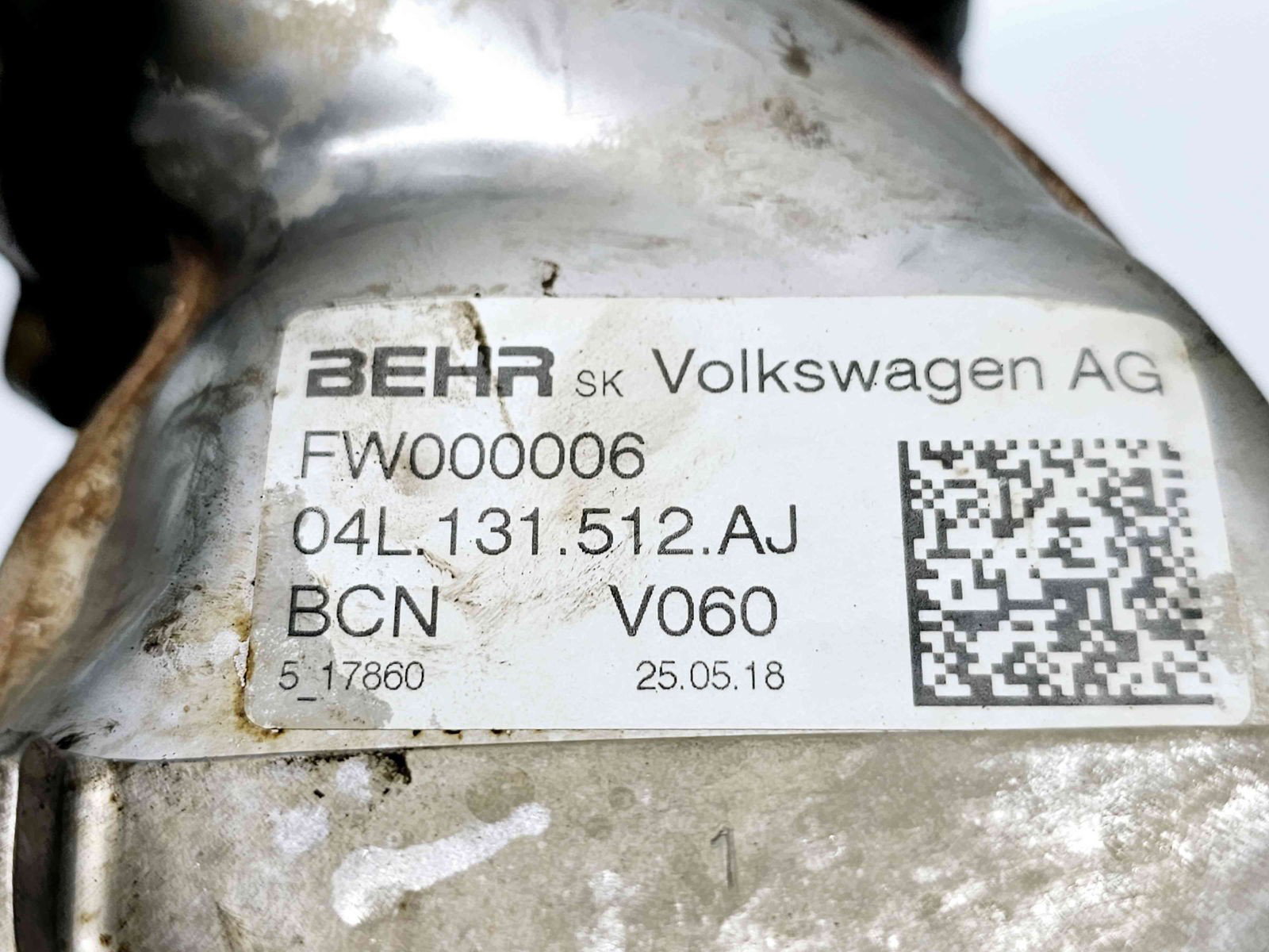 Racitor gaze AUDI A3 (8V1) [Fabr 2012-2017] 04L131512AJ 2.0 TDI DFSF 55KW / 75CP - imagine 3