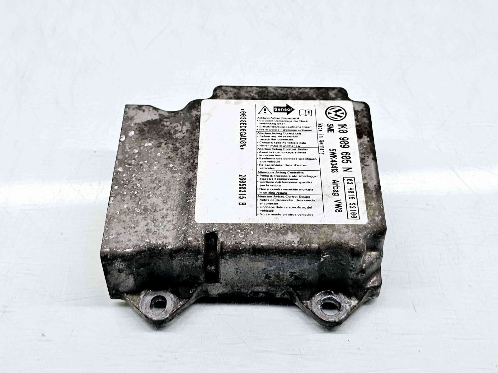 Calculator airbag Seat Altea (5P1) [Fabr 2004-2010] 1K0909605N 1.6 Benz BSE 75KW / 102CP 1.6 Benz BSE 75KW / 102CP - imagine 1