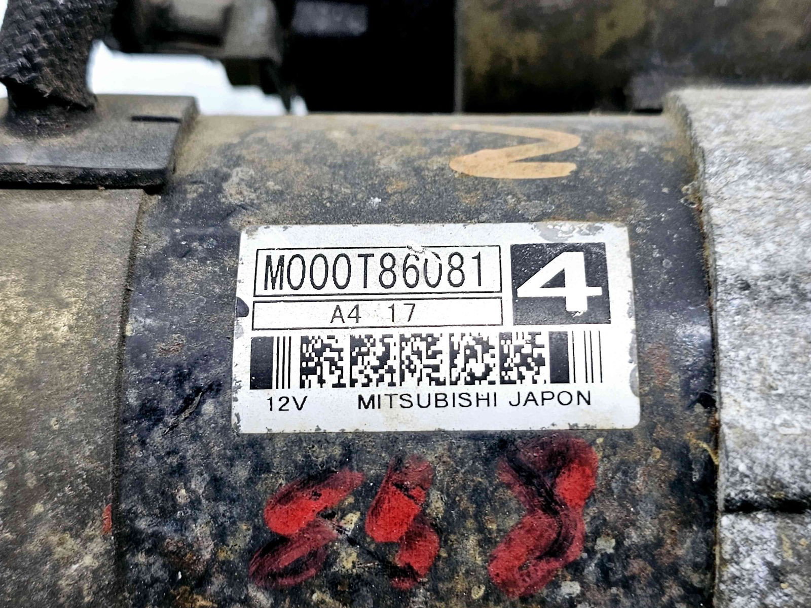 Electromotor 13 dinti Citroen C5 (I) [ Fabr 2001-2005] M000T86081 2.0 B RFN100KW / 136CP 2.0 B RFN100KW / 136CP - imagine 4