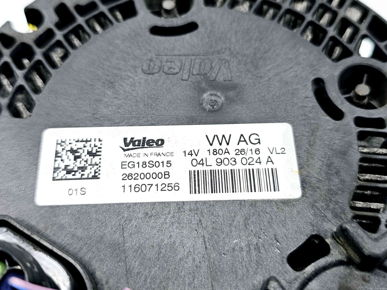 Alternator Audi A4 (8W2, B9) [Fabr 2015-2023] 04L903024A 2.0 TDI DEUA 110KW / 150CP - imagine 4