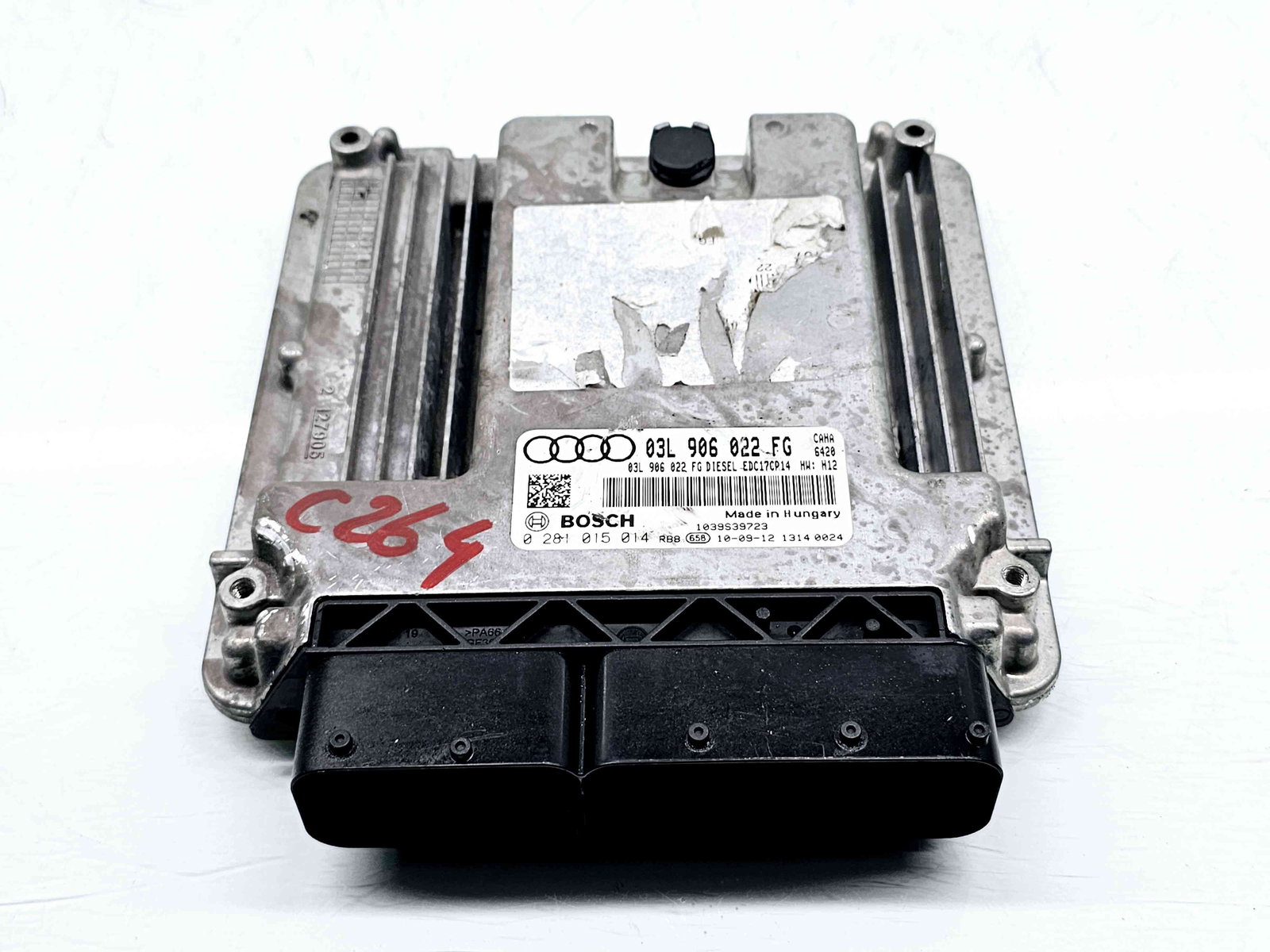 Calculator motor ECU Audi A6 (4F2, C6) facelift [Fabr 2004-2010] 03L906022FG n 0281015014 2.0 TDI CAHA 125KW / 170CP - imagine 2