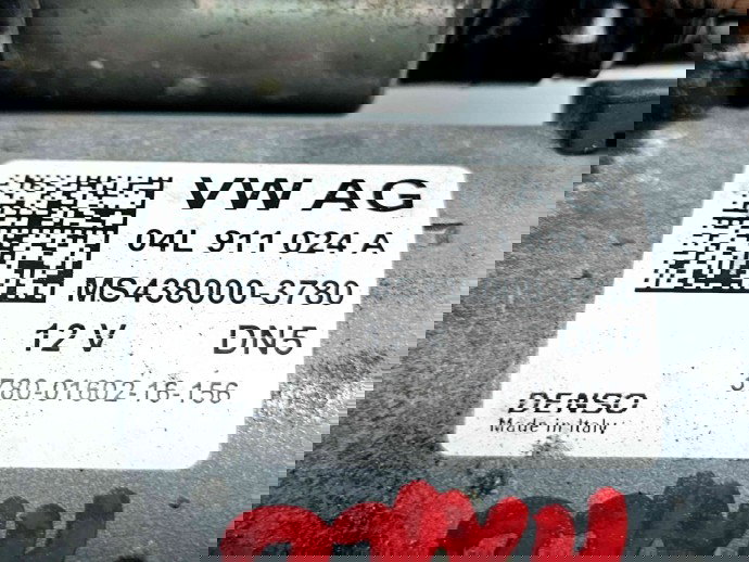  Electromotor 11 dinti AUDI Q5 (FYB) [ Fabr 2016-prezent] 04L911024A  2.0 TDI DEUA110KW / 150CP