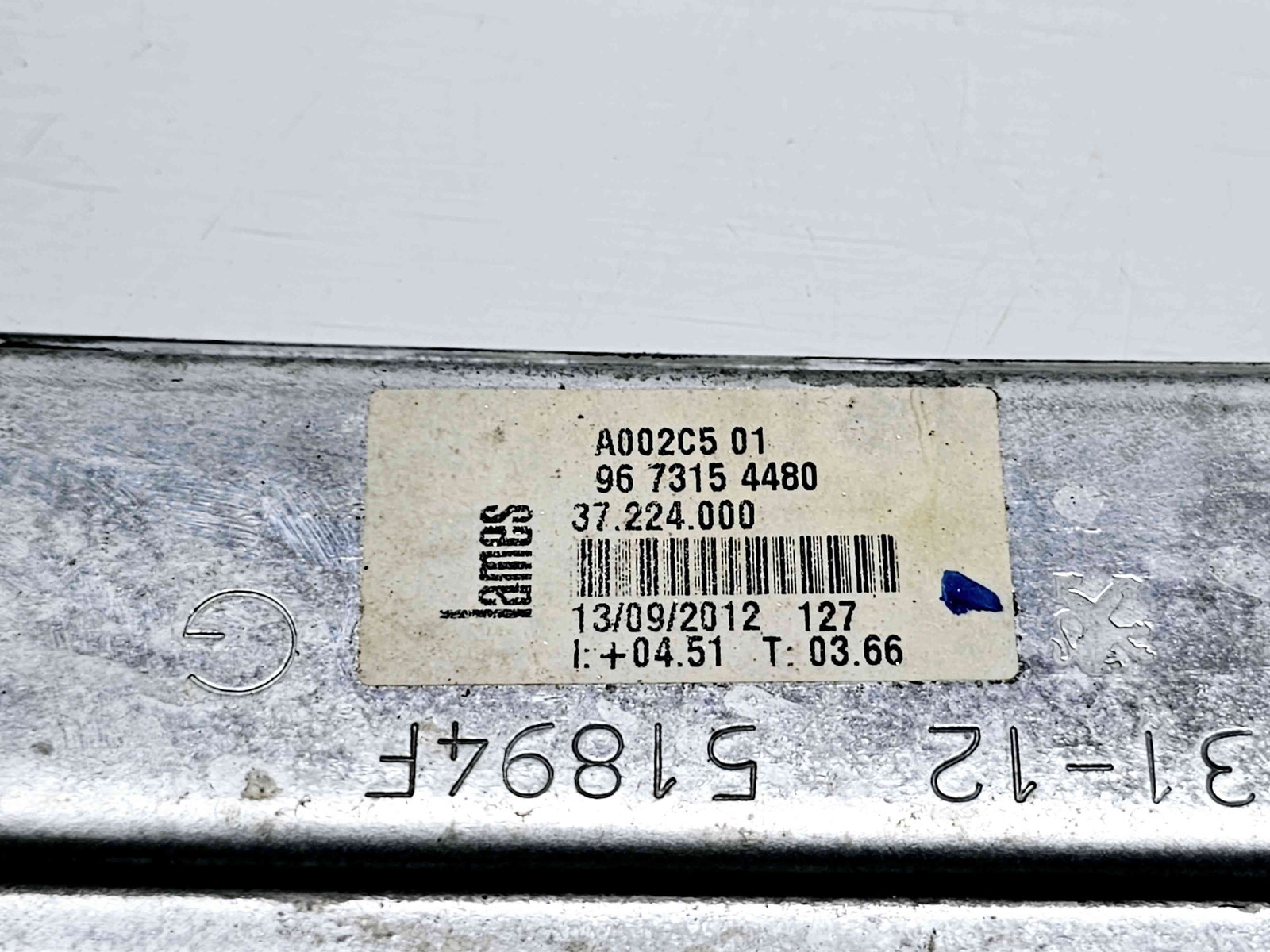 Macara electrica geam stanga fata Peugeot 208 [Fabr 2012-2024] 9673154480 - imagine 3