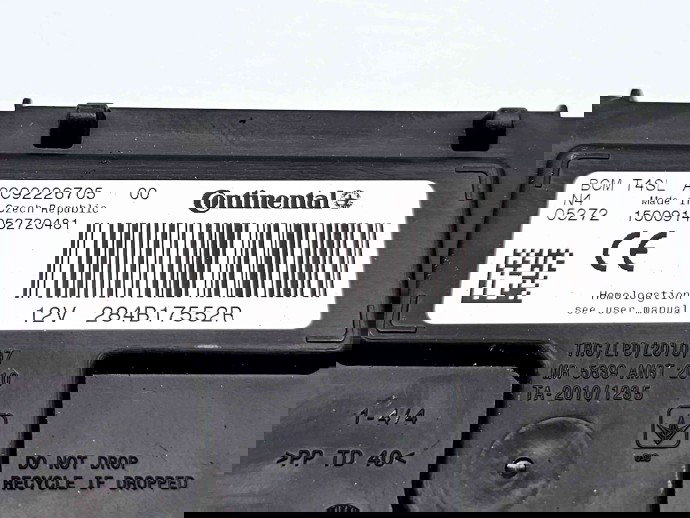  Modul confort Renault Clio 4 (B98) Hatchback [Fabr 2012-2020] 284B17552R