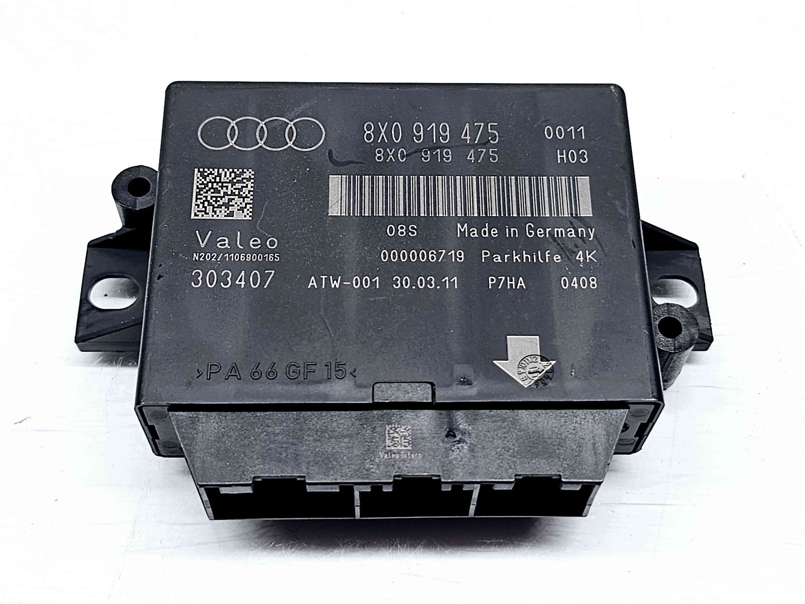 Modul senzori parcare Audi A1 (8X1) [Fabr 2010-2018] 8X0919475 - imagine 1