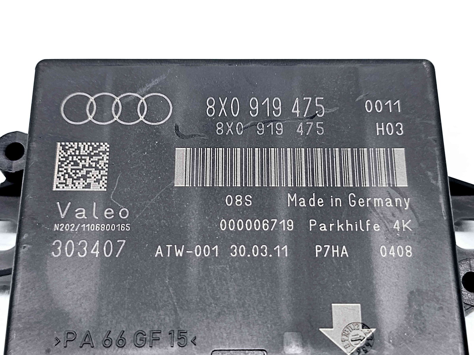 Modul senzori parcare Audi A1 (8X1) [Fabr 2010-2018] 8X0919475 - imagine 2