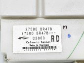  Panou comanda clima Nissan Qashqai [Fabr 2007-2014] 27500BR47B