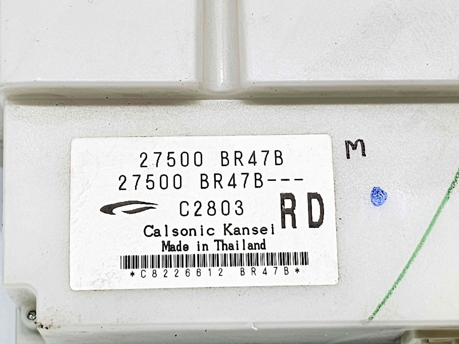Panou comanda clima Nissan Qashqai [Fabr 2007-2014] 27500BR47B - imagine 3