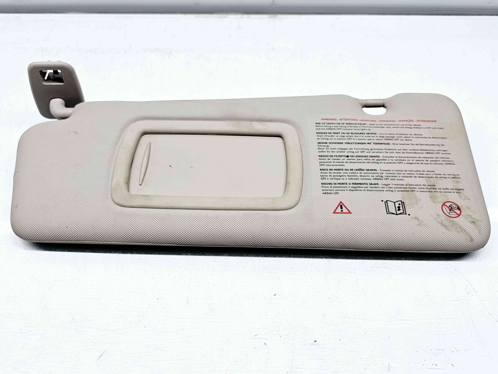 Parasolar stanga Renault Megane 3 (B95) [Fabr 2008-2016] OEM - imagine 2