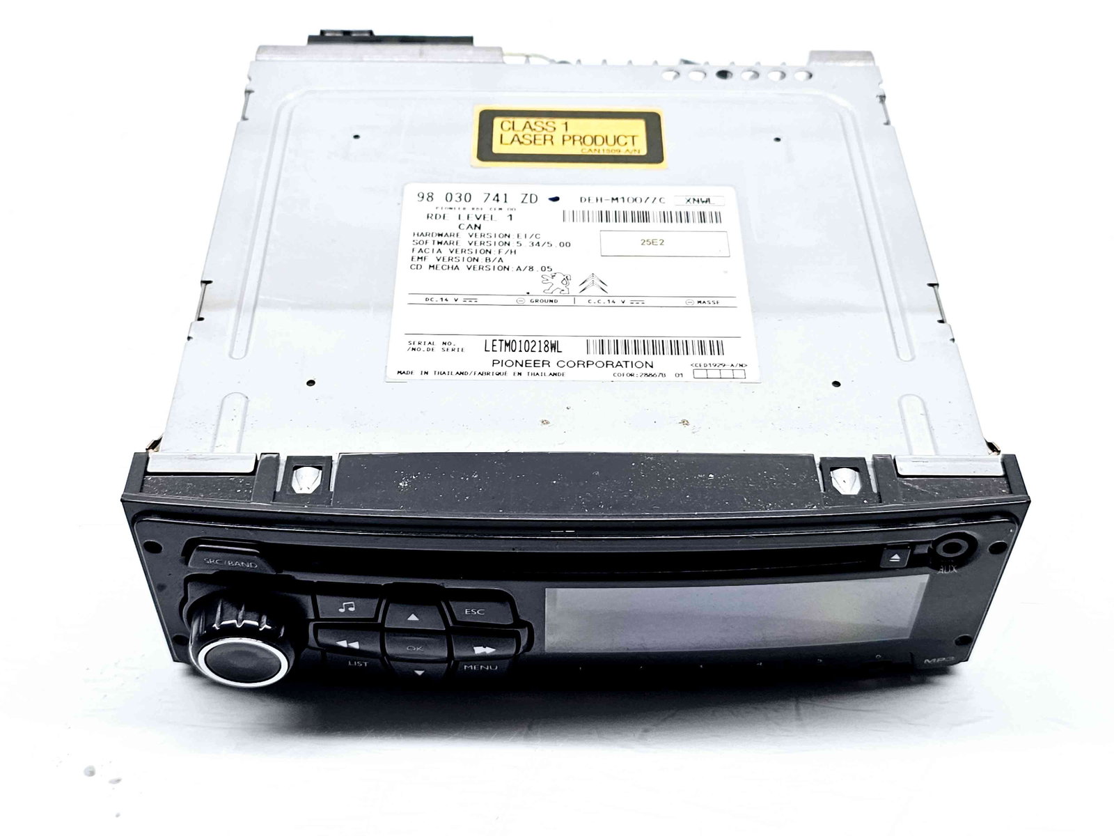 Radio CD Peugeot 208 [Fabr 2012-2024] 98030741ZD - imagine 1