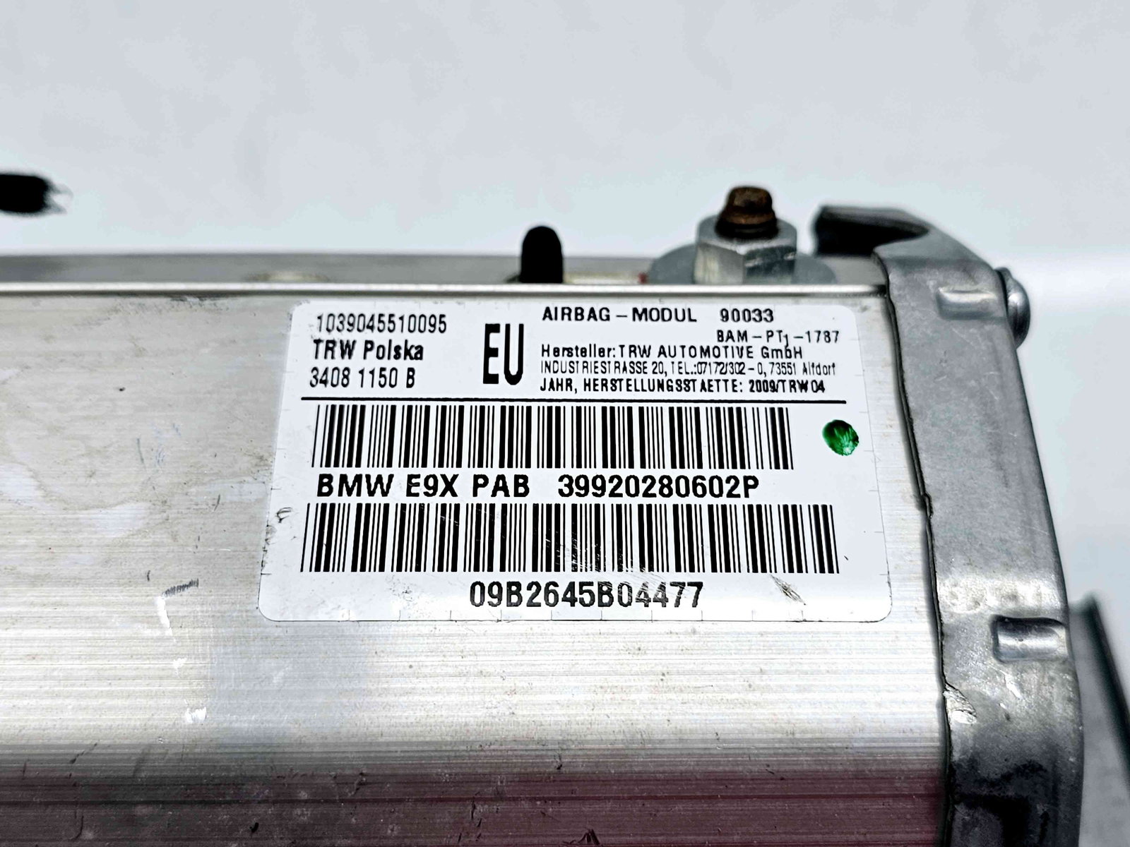 Airbag pasager Bmw 3 Coupe (E92) [Fabr 2005-2011] 39920280602P - imagine 2