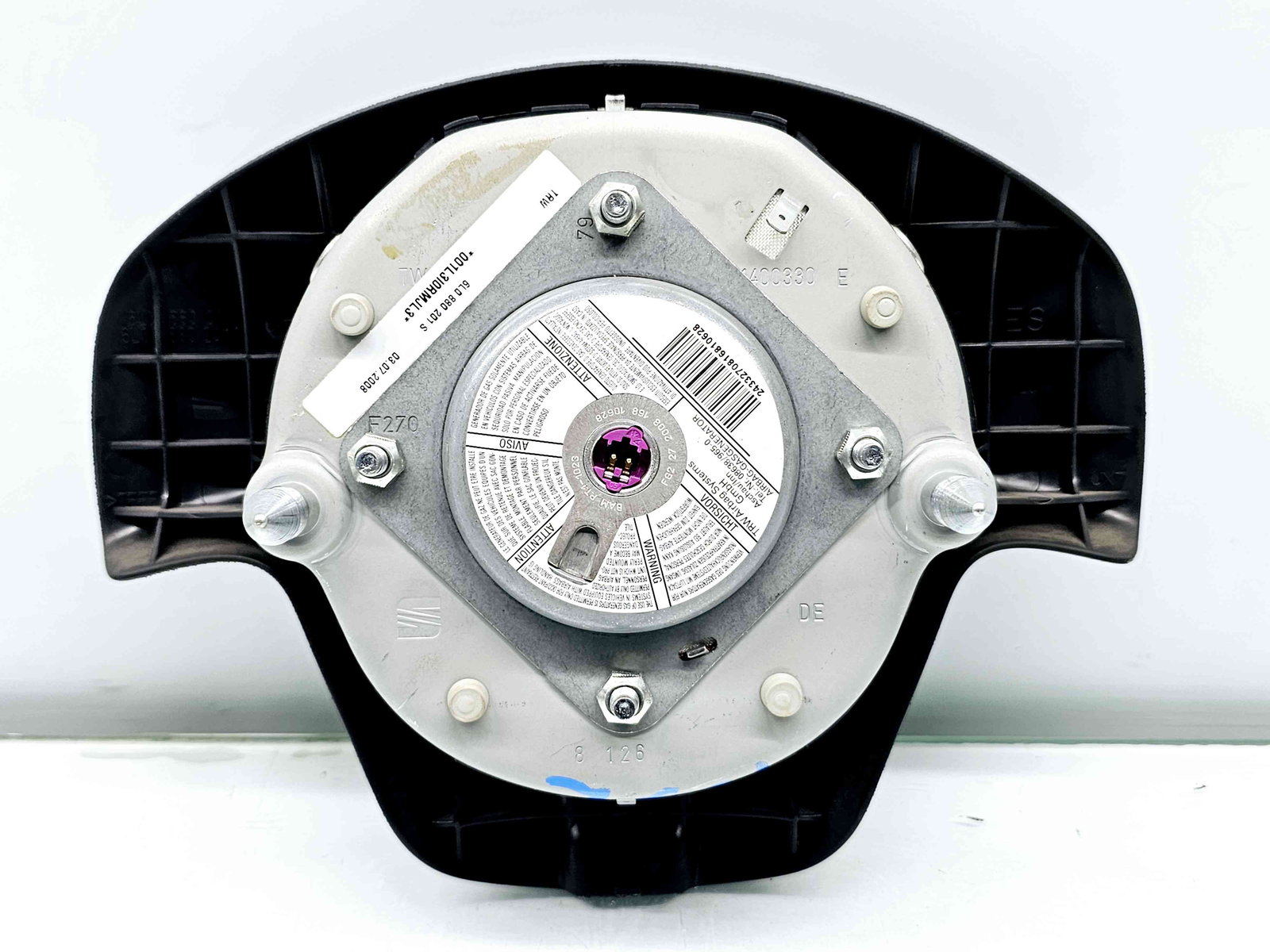 Airbag volan Seat Ibiza 4 (6L1) [Fabr 2002-2009] 6L0880201S - imagine 2