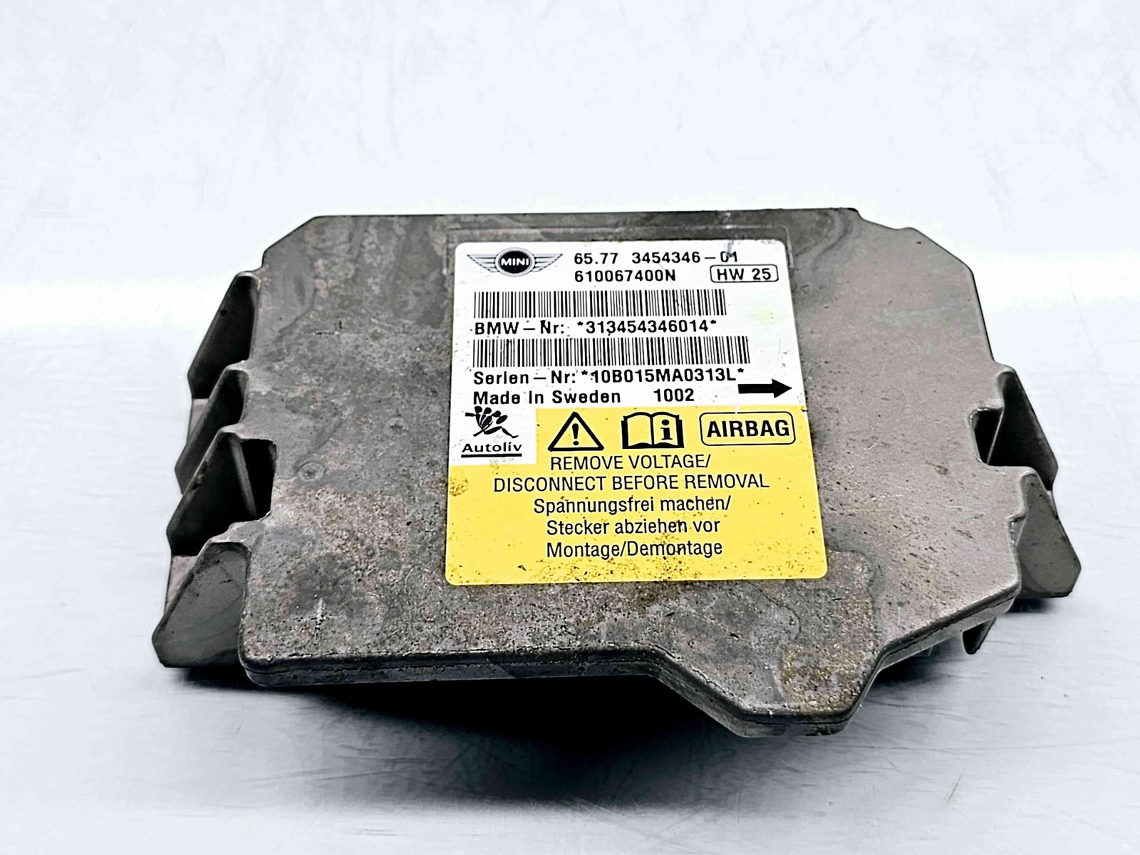 Calculator airbag MINI Cooper (R56) [Fabr 2006-2014] 313454346014 1.4 B N12B14O0 70KW / 95CP - imagine 1