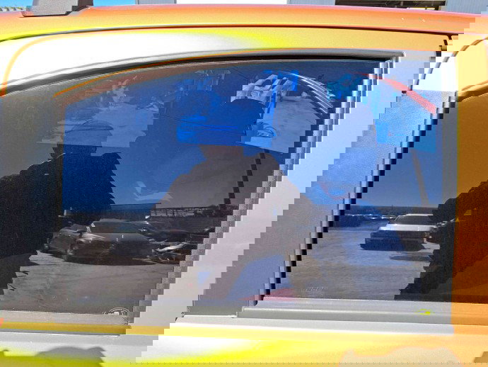 Geam usa dreapta spate Fiat Panda (169) [Fabr 2003-2012] OEM