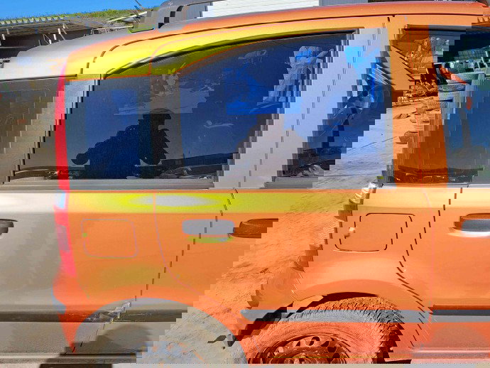 Usa dreapta spate Fiat Panda (169) [Fabr 2003-2012] Portocaliu