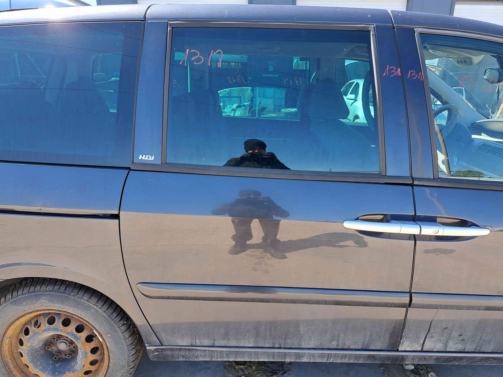 Usa dreapta spate Peugeot 807 [Fabr 2002-2008] EYJ - imagine 1