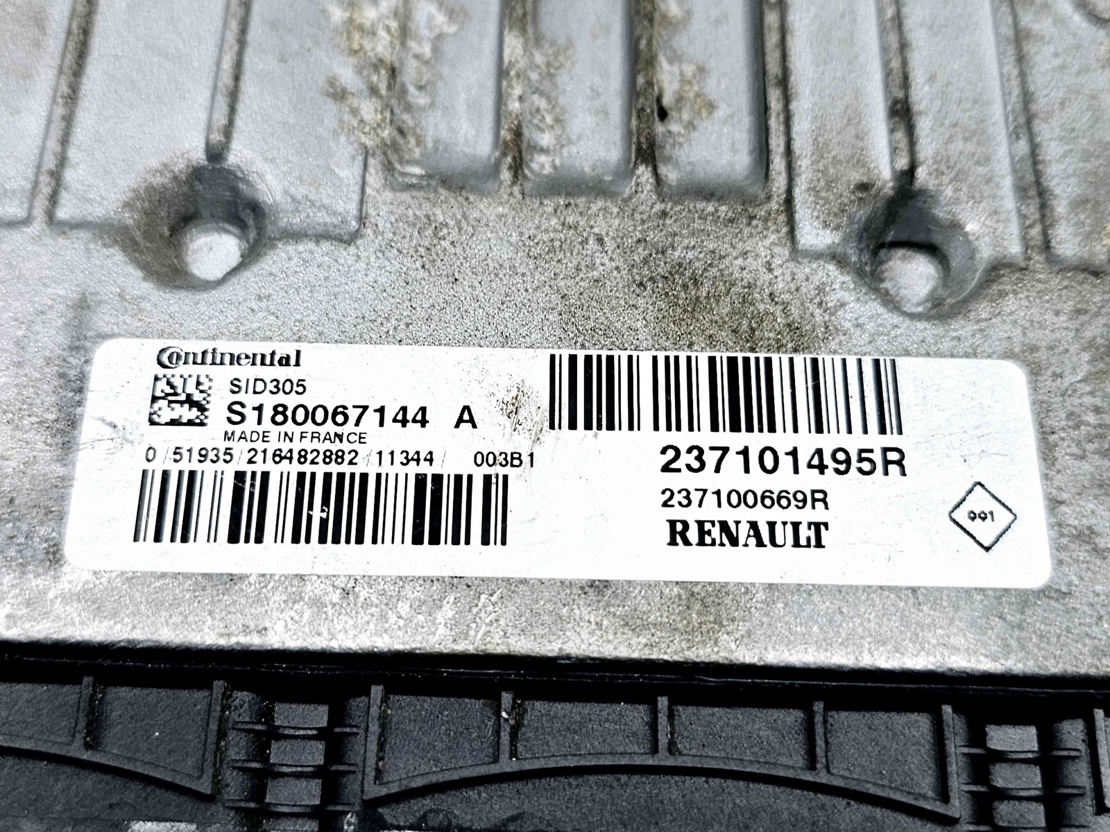 Calculator motor ECU Renault Megane 3 (B95) [Fabr 2008-2016] 237101495R 1.5 DCI K9K837 81KW / 110CP - imagine 3