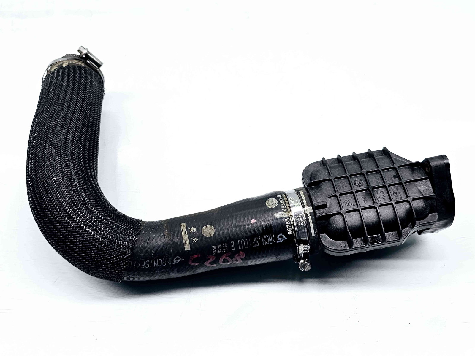 Furtun intercooler Peugeot 208 [Fabr 2012-2024] 9675318580 1.4 HDI DV4C 50KW / 68CP - imagine 1