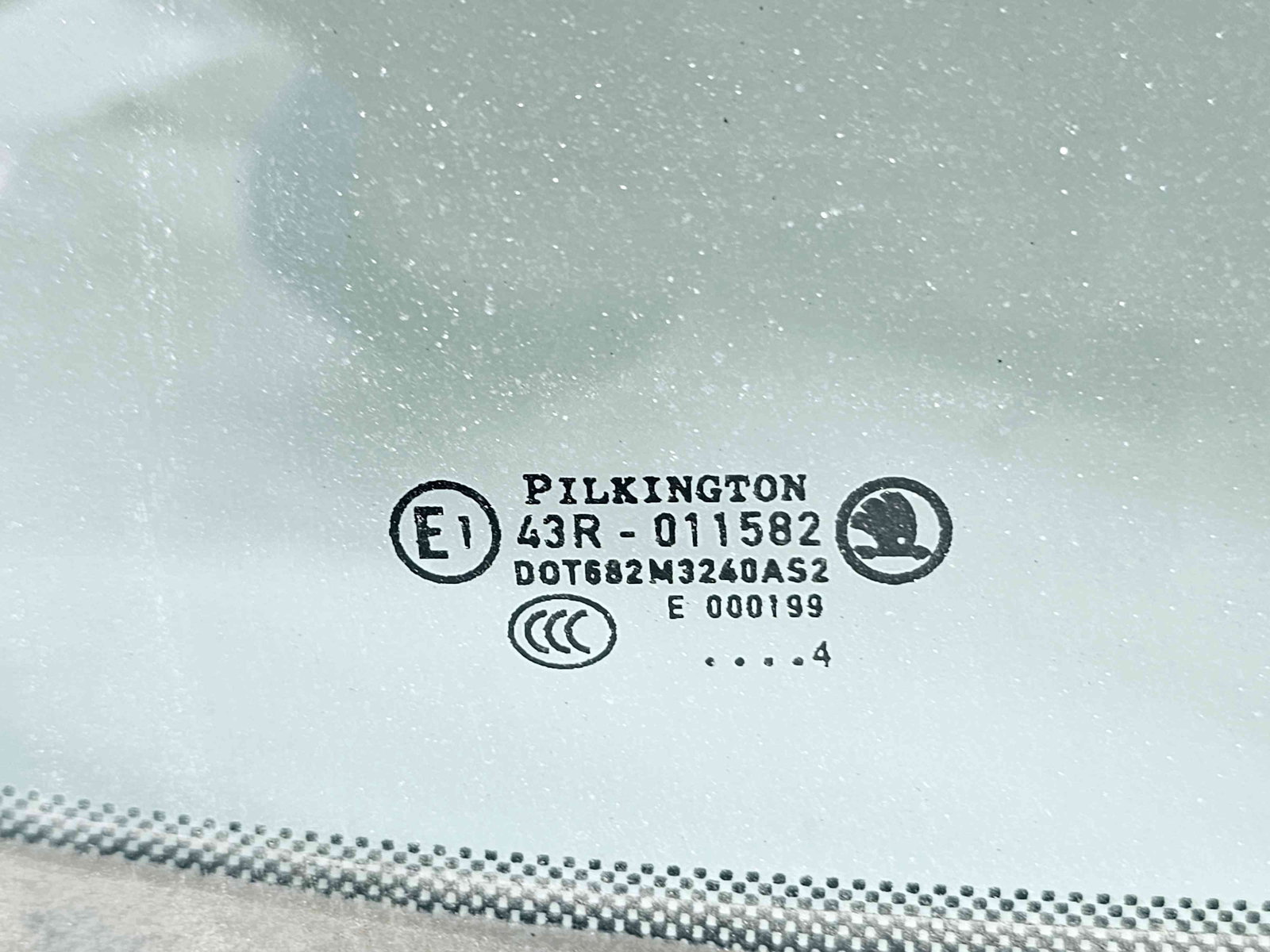 Geam usa dreapta fata Skoda Yeti (5L) [Fabr 2009-2020] OEM - imagine 2