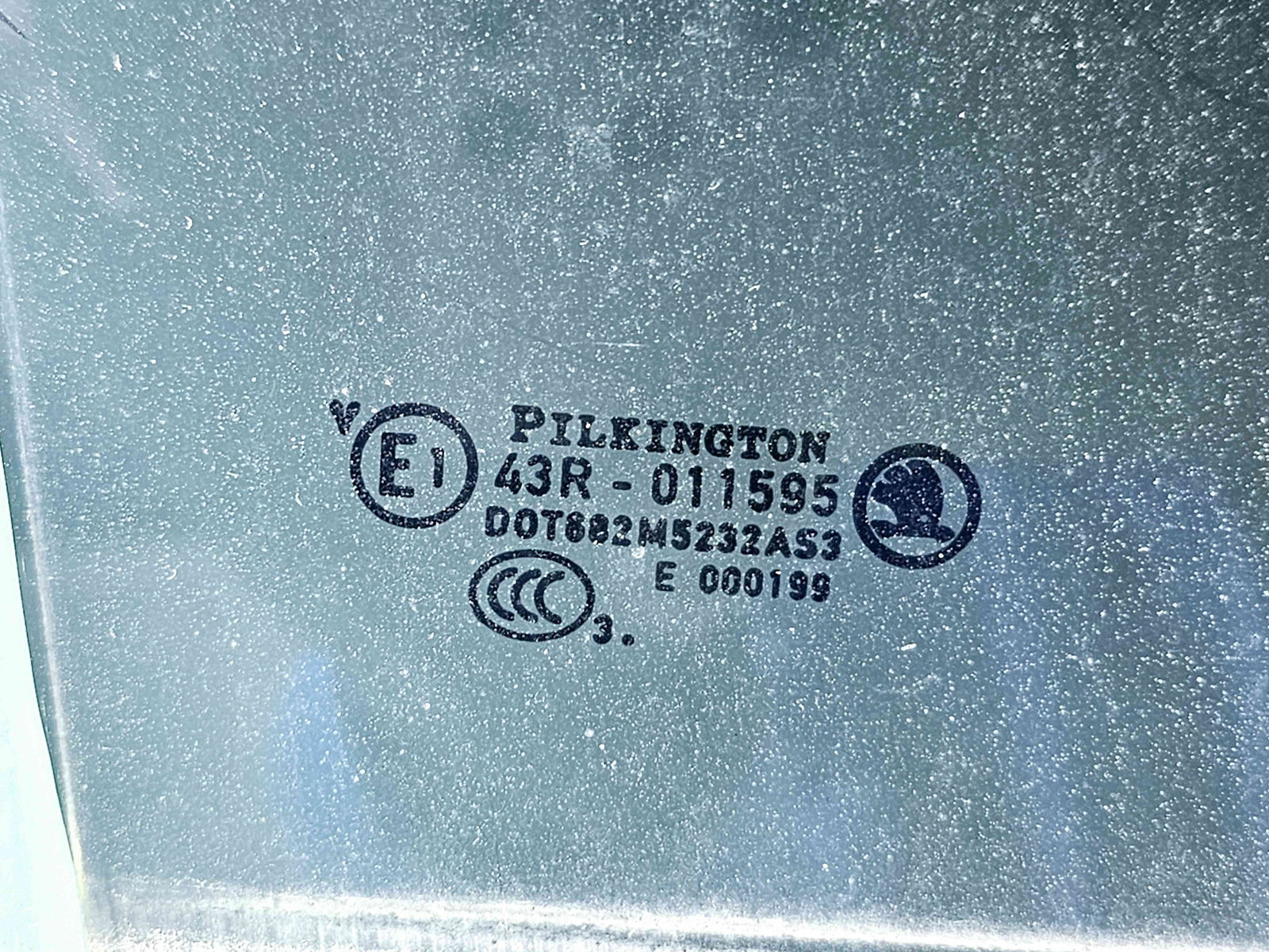 Geam usa dreapta spate Skoda Yeti (5L) [Fabr 2009-2020] OEM - imagine 2