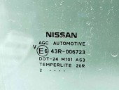 Geam usa dreapta spate Nissan Qashqai [Fabr 2007-2014] OEM