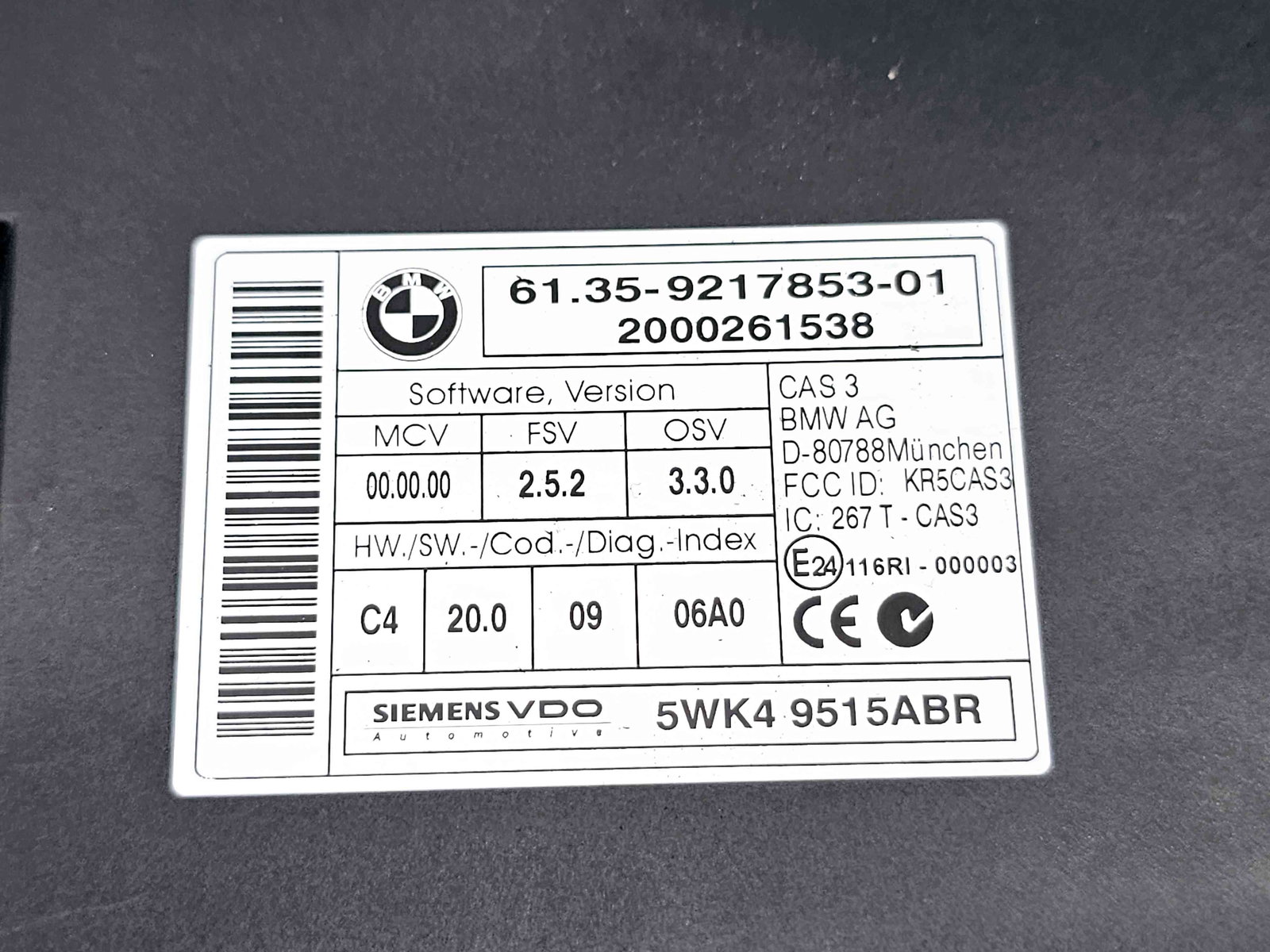 Modul confort MINI Cooper (R56) [Fabr 2006-2014] 9217853 - imagine 2