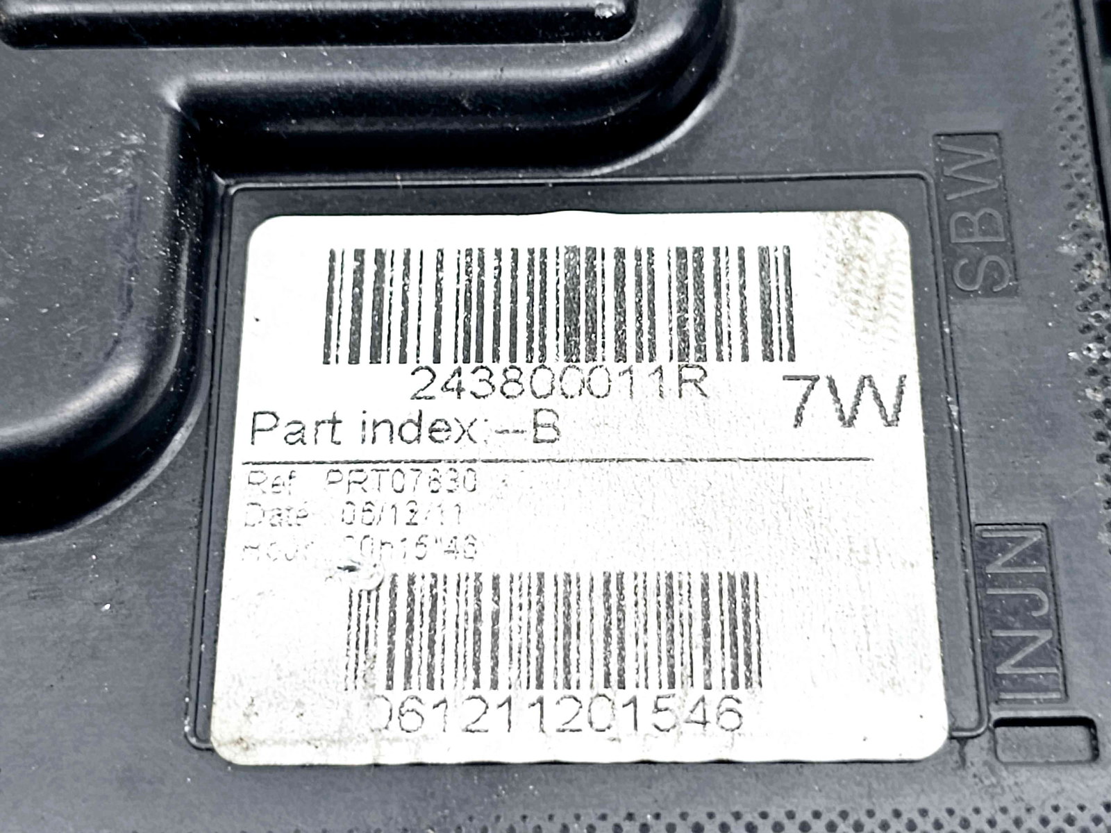 Panou sigurante Renault Megane 3 (B95) [Fabr 2008-2016] 243800011R - imagine 2