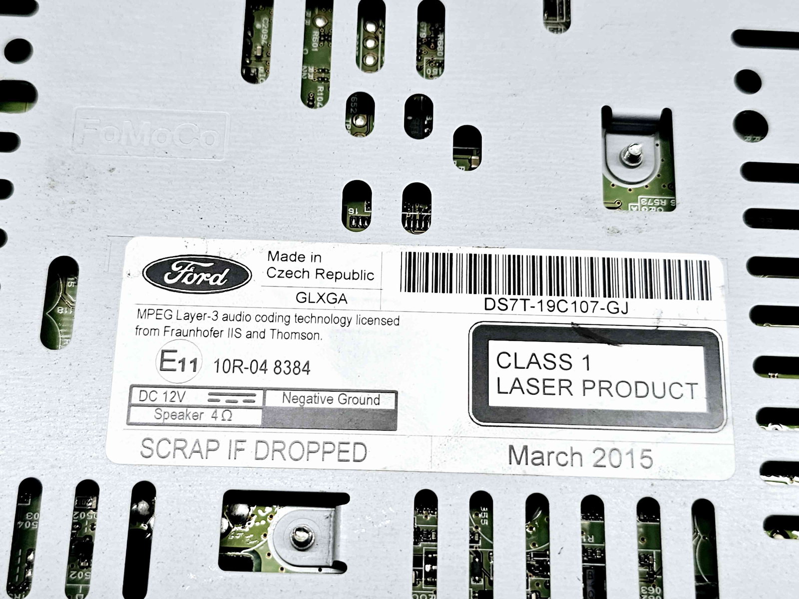 Radio CD cu navigatie Ford Mondeo 5 Sedan [Fabr 2014-2022] DS7T-19C107-GJ - imagine 4