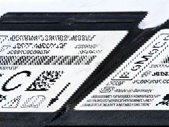 Calculator airbag Ford Mondeo 5 Sedan [Fabr 2014-2022] DS7T-14B321-CE 1.6 TDCI T3WA 85KW / 116CP